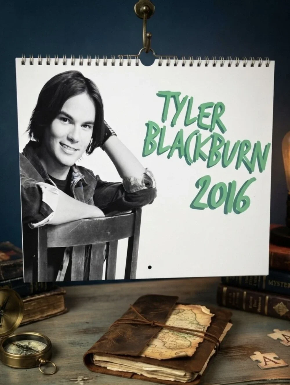 Tyler Blackburn 2016 Calendar Caleb Rivers Pretty Little Liars  Ravenswood